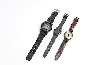 Casio G-Shock & Swatch Watches, Group of 3