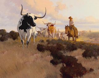 Longhorns North by Robert Pummill