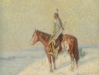 Indian Scouting Plains by Ralph Meyers