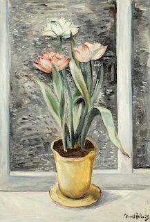 Double Tulips by B.J.O. Norfeldt