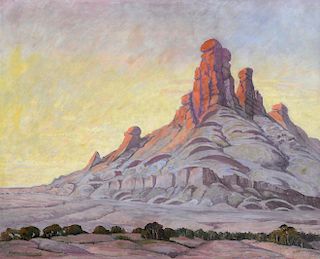 Desert Sunset by Phillip H. Barkdull