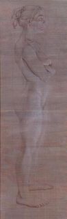 * Geoffrey Flack, (American, 20th century), Standing Nude Female, 2004