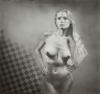 * George Staempfli, (American, 1910-1999), Female Nude, 1982