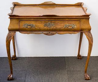 Chippendale-Style Gallery-Top Table