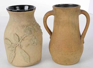 Two Pieces of Browns Pottery Earthenware