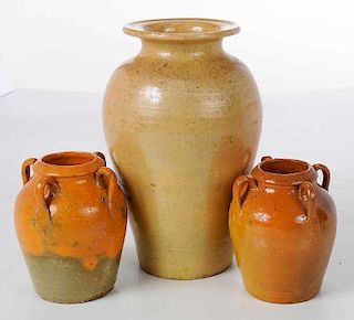 Three Pieces of North Carolina Pottery