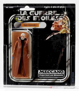 1978 Meccano Star Wars 20 Back Ben Kenobi AFA 85