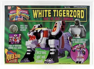 1994 Bandai Power Rangers White Tigerzord AFA 85
