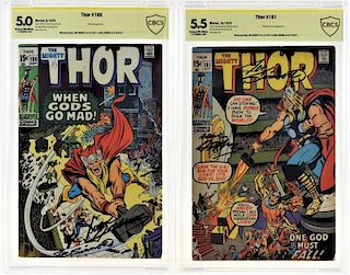 Marvel Thor No.180 181 CBCS Gold Adams & Sinnott