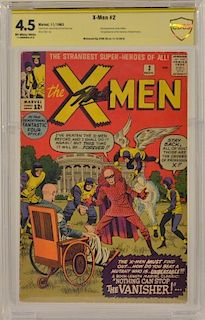 Marvel Comics X-Men No.2 CBCS Gold 4.5 Stan Lee