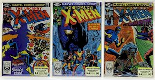 Marvel Uncanny X-Men No.148 to 150 CBCS Gold