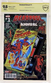 Marvel Comics Deadpool Annual No.1 CBCS Gold 9.8