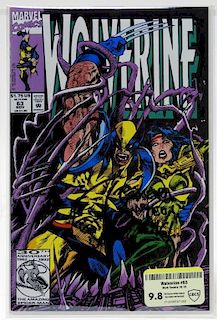 Marvel Comics Wolverine No.63 CBCS Gold 9.8