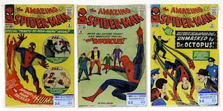 3 Marvel Comics Amazing Spider-Man No.8 10 12 CBCS