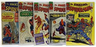 5 Marvel Comics Amazing Spider-Man No.18 to 25