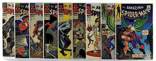 9 Marvel Comics Amazing Spider-Man No.41 to 49 Run