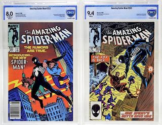 Marvel Comics Amazing Spider-Man No.252 & 265 CBCS