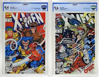 Marvel Comics X-Men No.4 & 5 CBCS 9.4 & 9.6