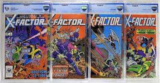 4 Marvel Comics X-Factor No.1 2 3 4 CBCS Graded