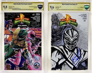 2 Mighty Morphin Power Rangers No.1 Sketch Comics