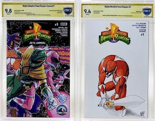 2 Mighty Morphin Power Rangers No.1 Sketch Cover