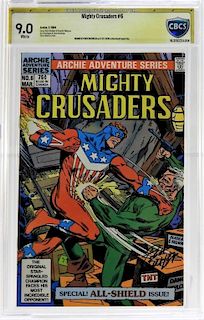 Archie Comics Mighty Crusaders No.6 CBCS Gold 9.0