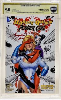 D.C Comics Harley Quinn & Power Girl No.2 CBCS 9.8