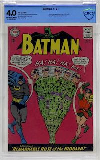 D.C. Comics Batman No.171 CBCS 4.0