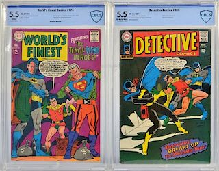 D.C World's Finest 173 & Detective Comics 36 CBCS