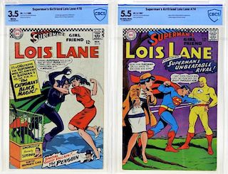 D.C. Comics Superman's Lois Lane No.70 74 CBCS