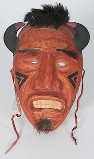 June Welch (Cherokee, 20th century) Booger Mask
