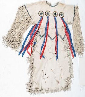 Southern Plains Powwow Dress, From an American Museum