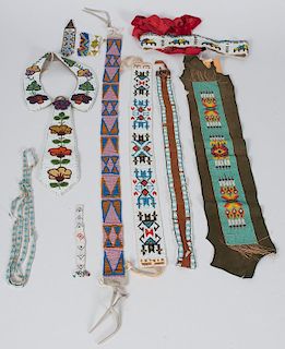 Variety of Beaded Items, From an American Museum