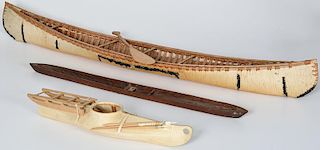 Canoes and Kayaks from the Great Lakes, Northwest Coast, and Arctic