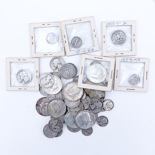 Collection of Fifty (50) U.S. Coins.