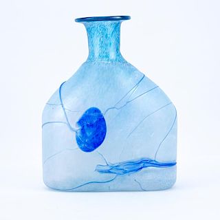 Kosta Boda Art Glass Galaxy Vase by Bertil Vallien.