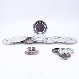 Collection of Sterling Silver Tabletop items.
