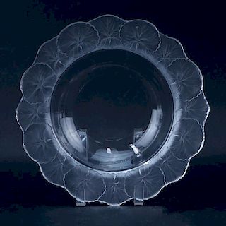 Lalique Hornfleur Crystal Bowl.