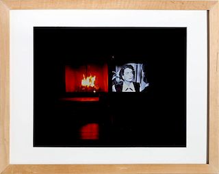 Nan Goldin, Joan Crawford's Eyes on Fire - Thanksgiving, New Jersey, Photograph