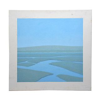 Connie Smith Siegel, Low Tide, Limantour", oil