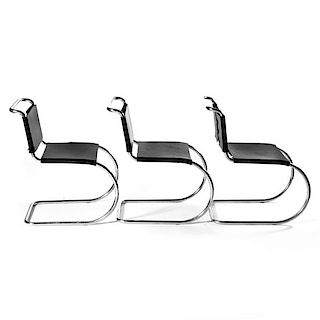 Ludwig Mies van der Rohe MR 10 Chairs, c1965