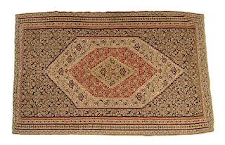 Antique Persian Scatter Rug, 6'8" x 4'5"
