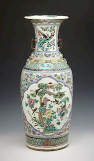 Chinese floor vase, late Qing/Republic period, 24"h