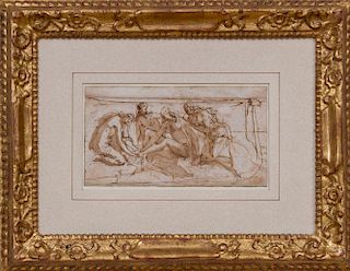 CIRCLE OF PERINO DEL VAGA (1501-1547): FIGURES WASHING