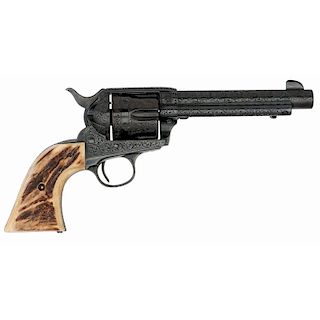 **Contemporary Engraved Colt Single Action Army Revolver