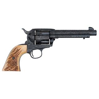 Contemporary Engraved Colt Single Action Army Revolver