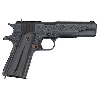 **Custom Engraved 1911A1 Pistol