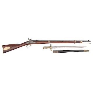 Remington M-1863 "Zouave" Rifle With Saber Bayonet