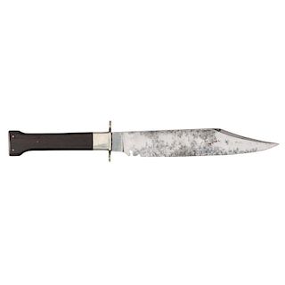 1830s W. Butcher Bowie Knife