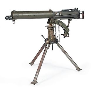 Vickers Machine Gun with Tripod